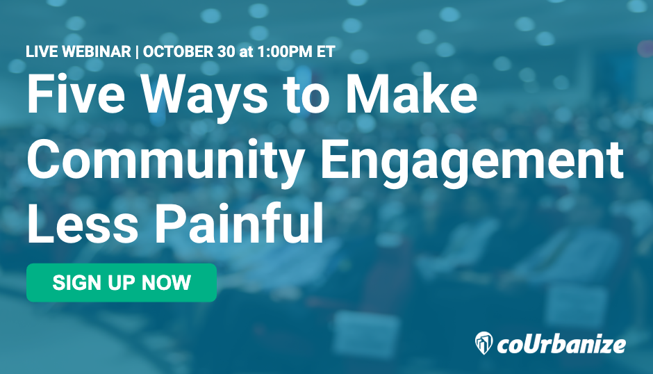 Webinar | Five Ways to Make Community Engagement Less Painful