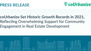 coUrbanize Set Historic Growth Records in 2021, Reflecting Overwhelming Support for Community Engagement in Real Estate Development