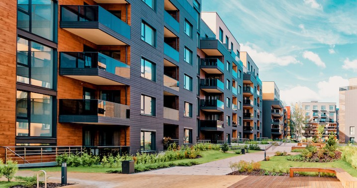 Affordable housing apartment block