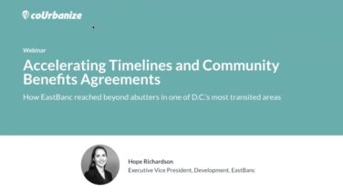Accelerating Timelines and Community Benefits Agreements
